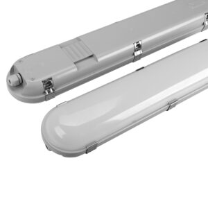 DALI Dimmable Lighting LED Vapour Triproof 2ft to 6ft IP66 IK10