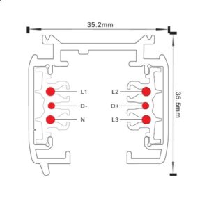 DALI Track Rail