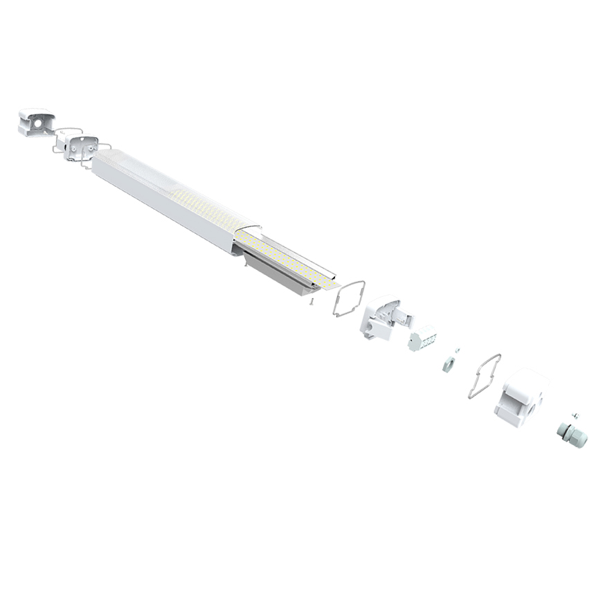 DALI Lighting LED Tri Proof Lock Buckle 20-60W DALI Lighting LED Tri Proof Lock Buckle 20-60W