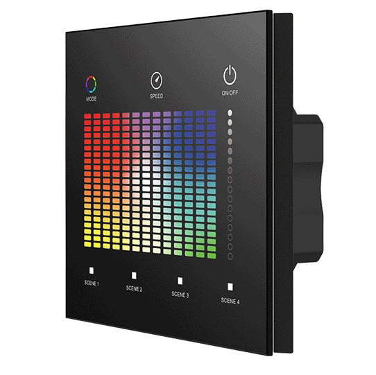 1 Zone Wall Mounted Control RGB DALI Touchpanel