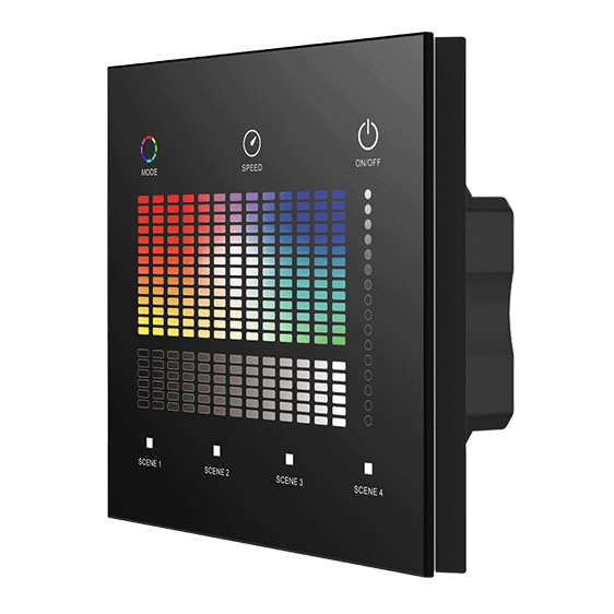 1 Zone Wall Mounted Control RGBW DALI Touchpanel