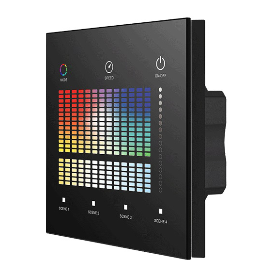 1 Zone Wall Mounted Control RGB+CCT DALI Touchpanel