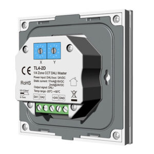 1 or 4 Zone Wall Mounted CCT Touch DALI Panel