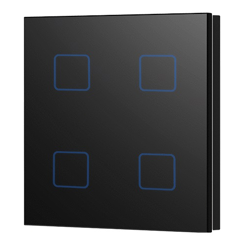 4 Button Wall Mounted Controller DALI Touchpanel