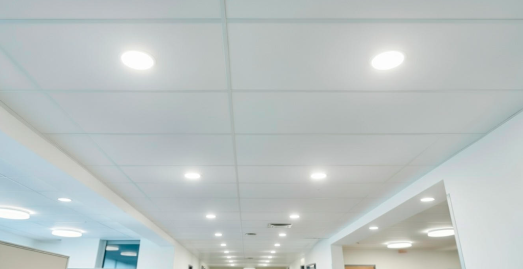 Slim DALI LED Ceiling Light for Hospital Lighting